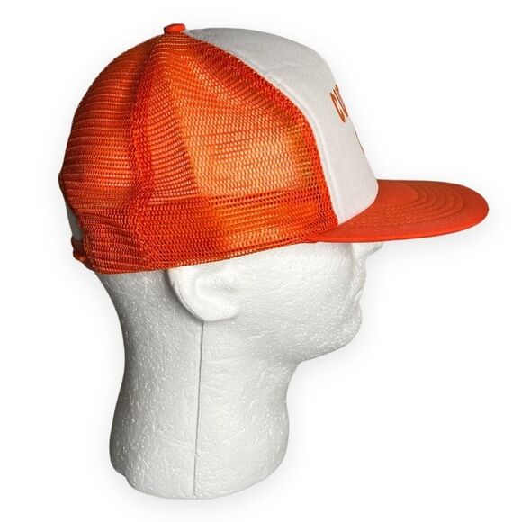 Vintage Cutters Crud SnapBack Hat Topac Orange Trucker Cap Large - Picture 4 of 6